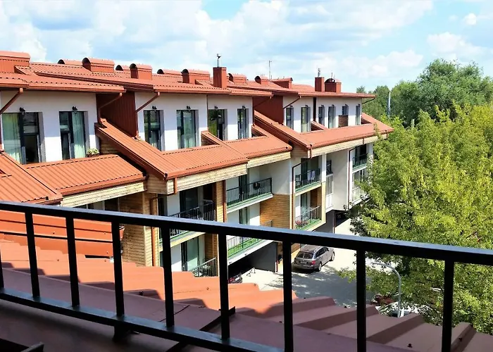 Maluno Vilos Apartamentai Centre شقة بالانغا